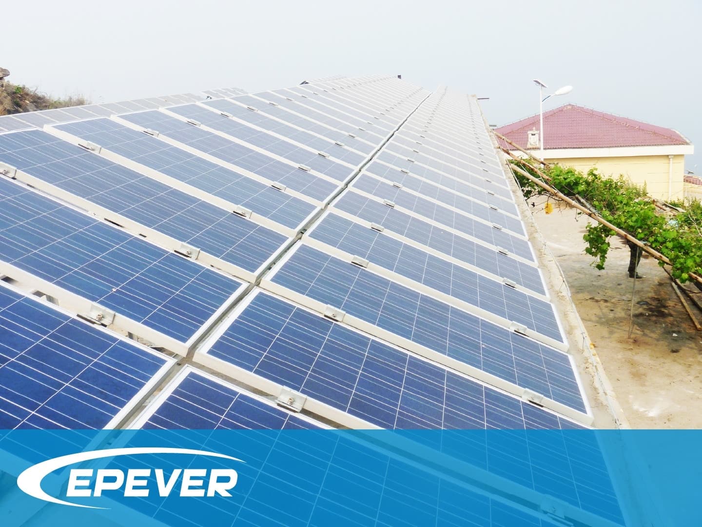 Hệ thống trạm năng lượng mặt trời tại Thanh Đảo, Trung Quốc