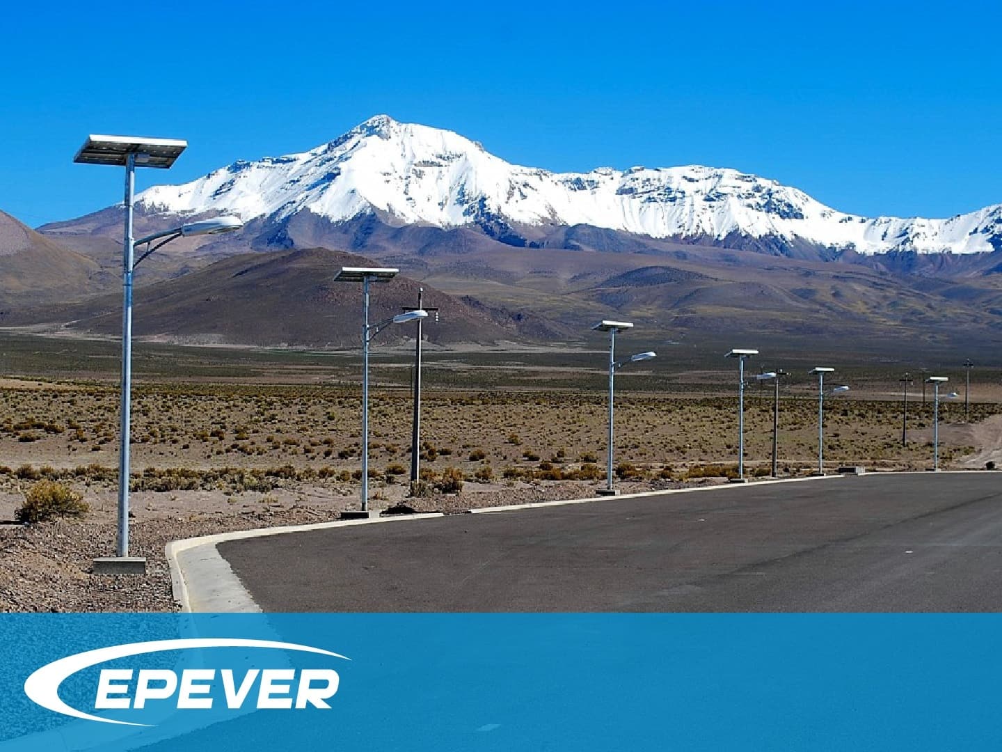 Hệ thống đèn đường năng lượng mặt trời tại Chile